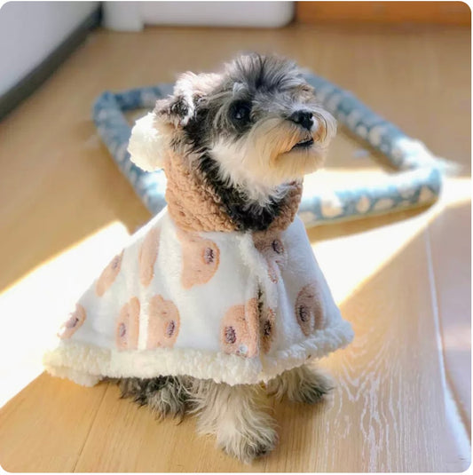 Teddy Bear Dog Robe