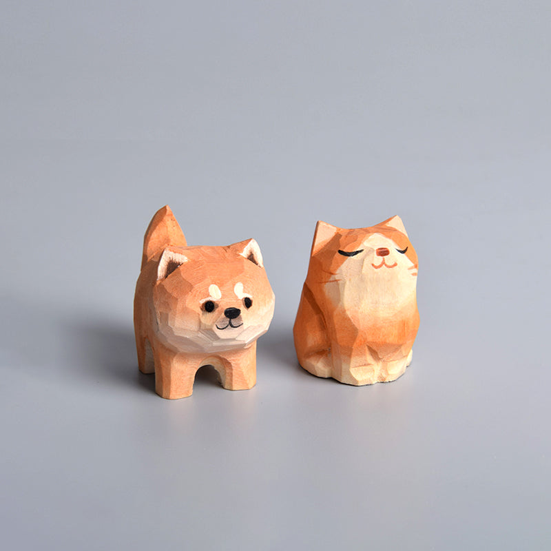 Dog & Cat Wood Display